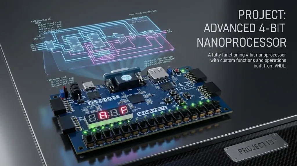 VHDL Nano Processor Design preview